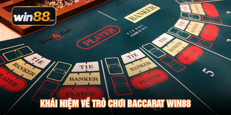 Khái niệm về trò chơi Baccarat WIN88