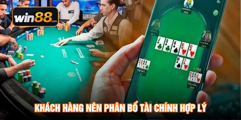 Khách hàng nên phân bổ tài chính hợp lý
